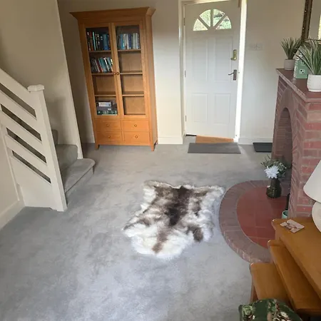 West Cottage, Grimston With Log Burner